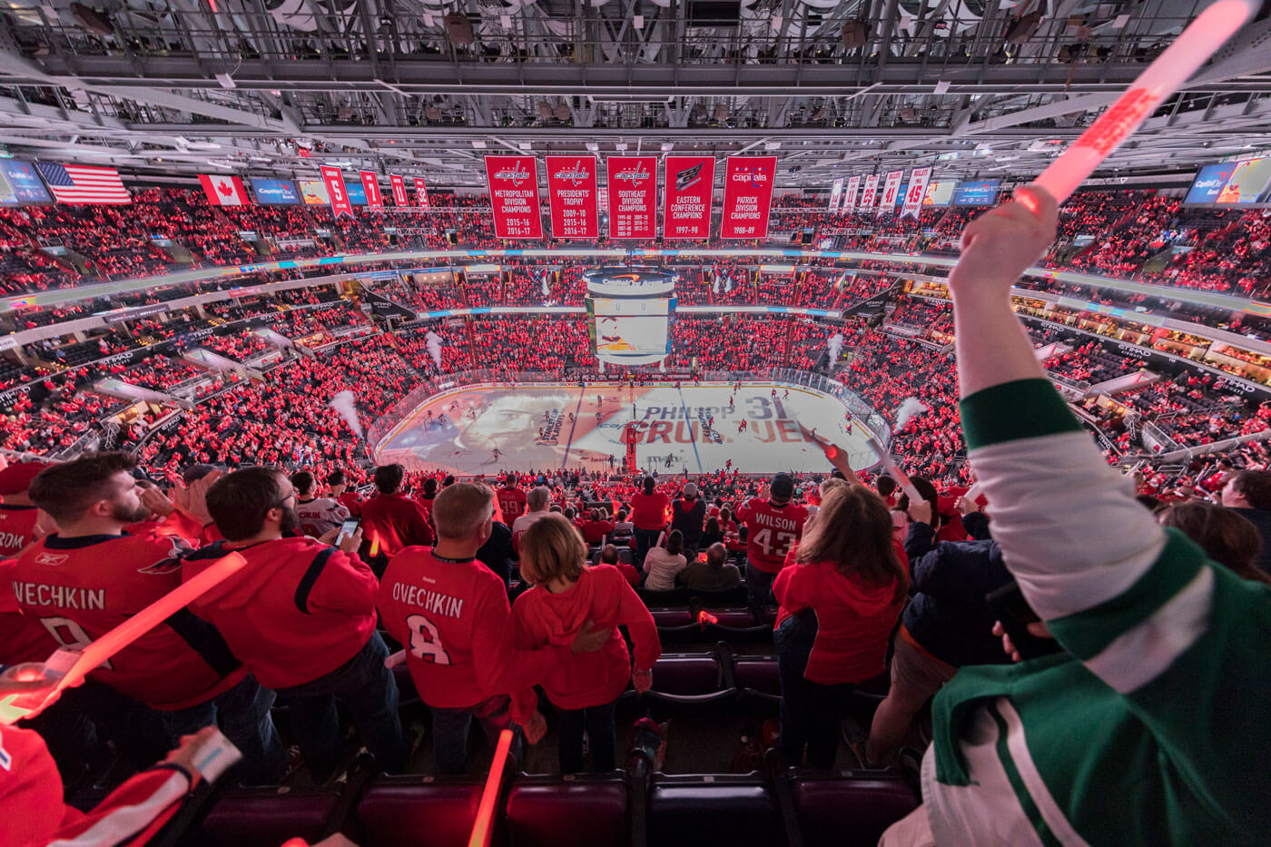 Washington Capitals Playoff Opening Night Quince Imaging