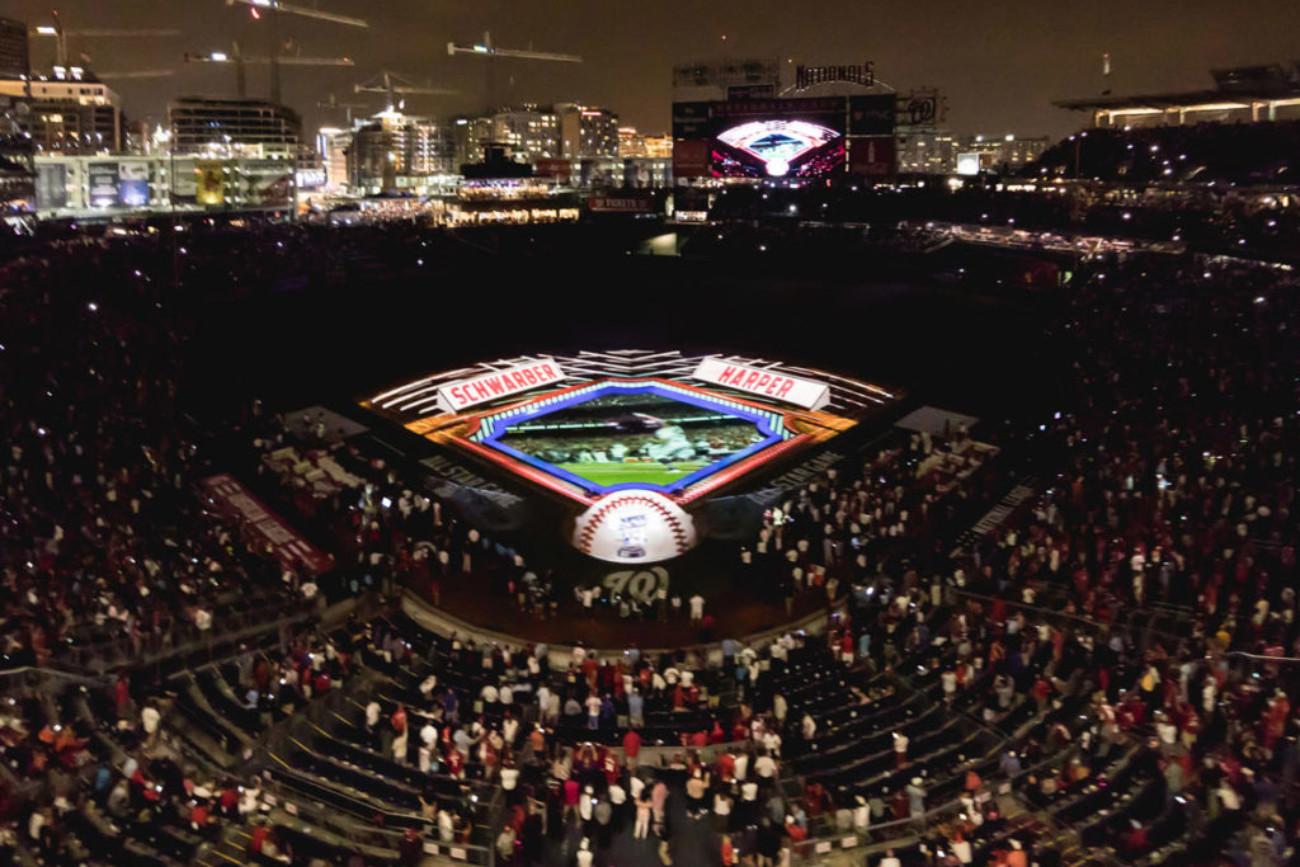 MLB Home Run Derby Projection Image Mapping Quince Imaging
