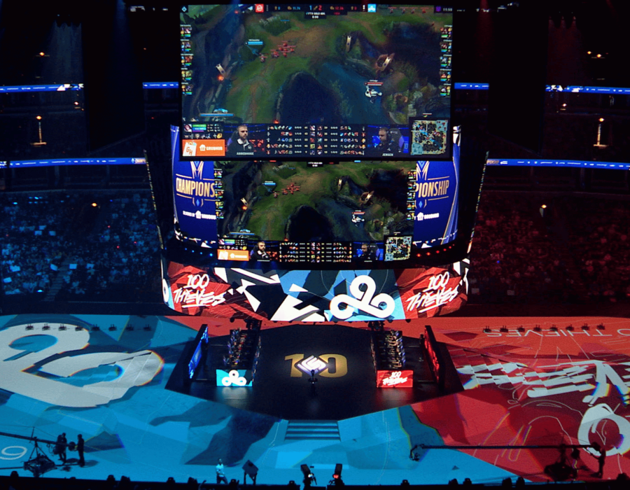 League of Legends Summer Championship Projection Mapping